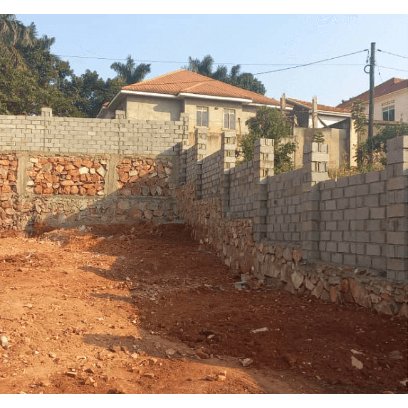 Retaining Walls & Fence